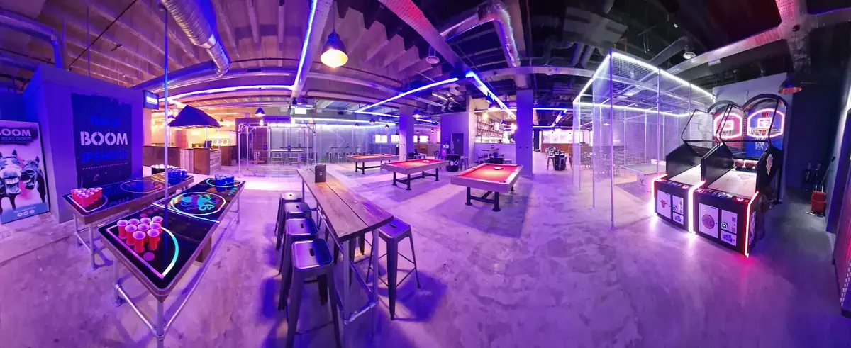 Inside Boom Battle Bar Ipswich, Ipswich