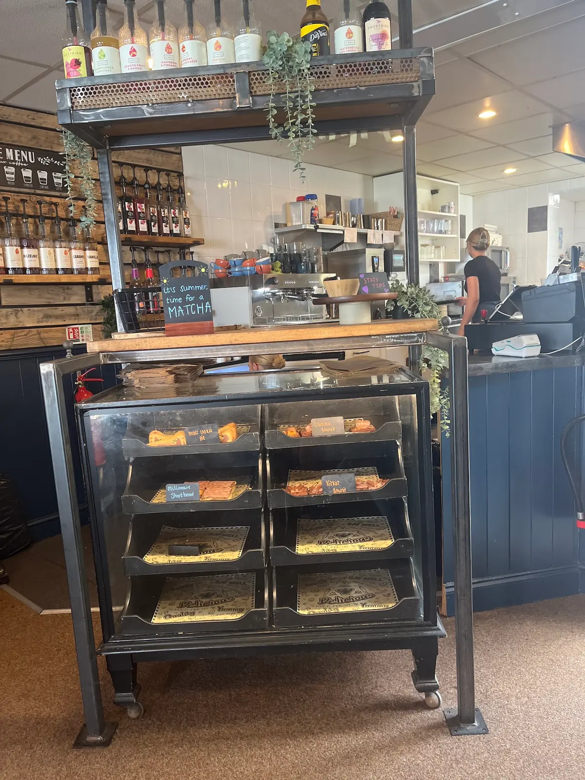 Inside Sullivans Coffee Lounge, Nottingham