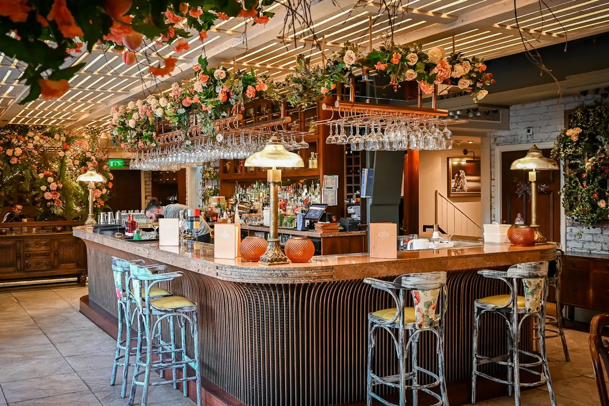 Inside Copper Blossom, Edinburgh
