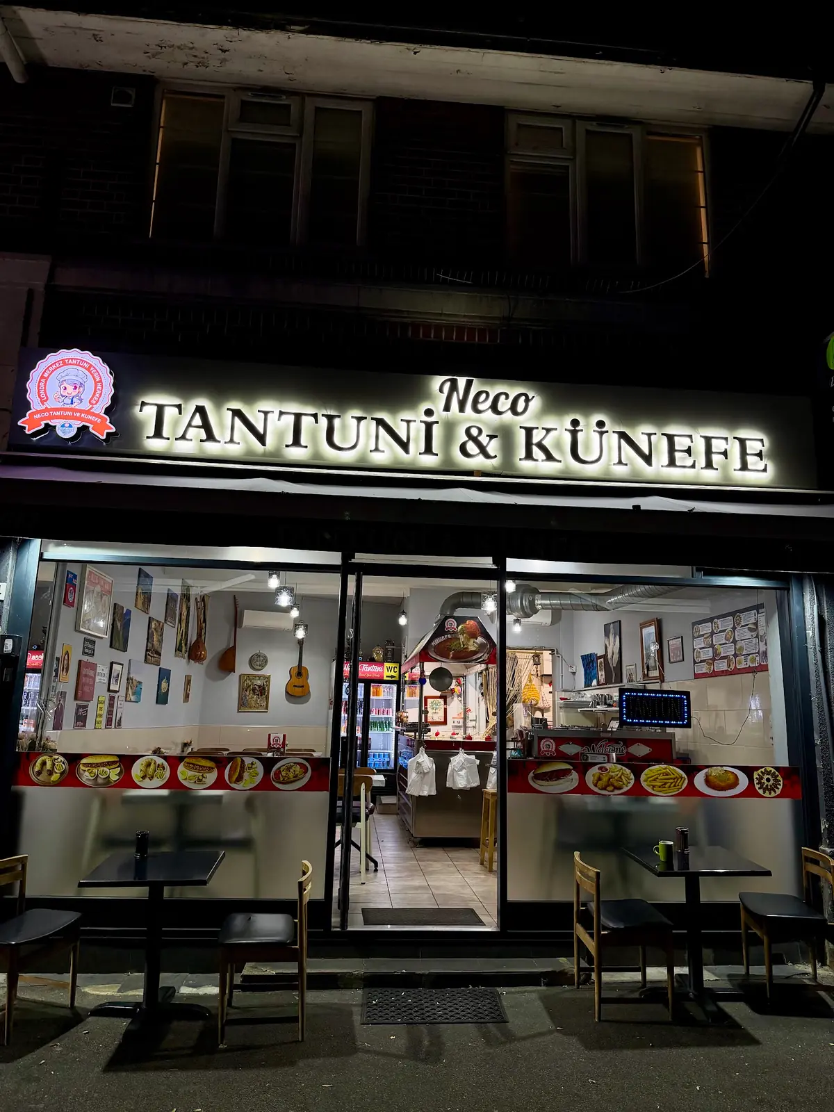 Neco Tantuni ve Künefe Salonu Enfield