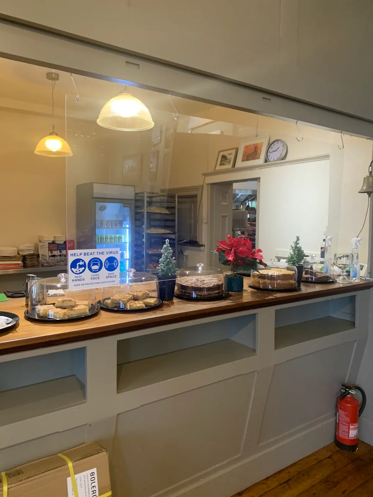 Inside Cliff Top Cafe, Felixstowe
