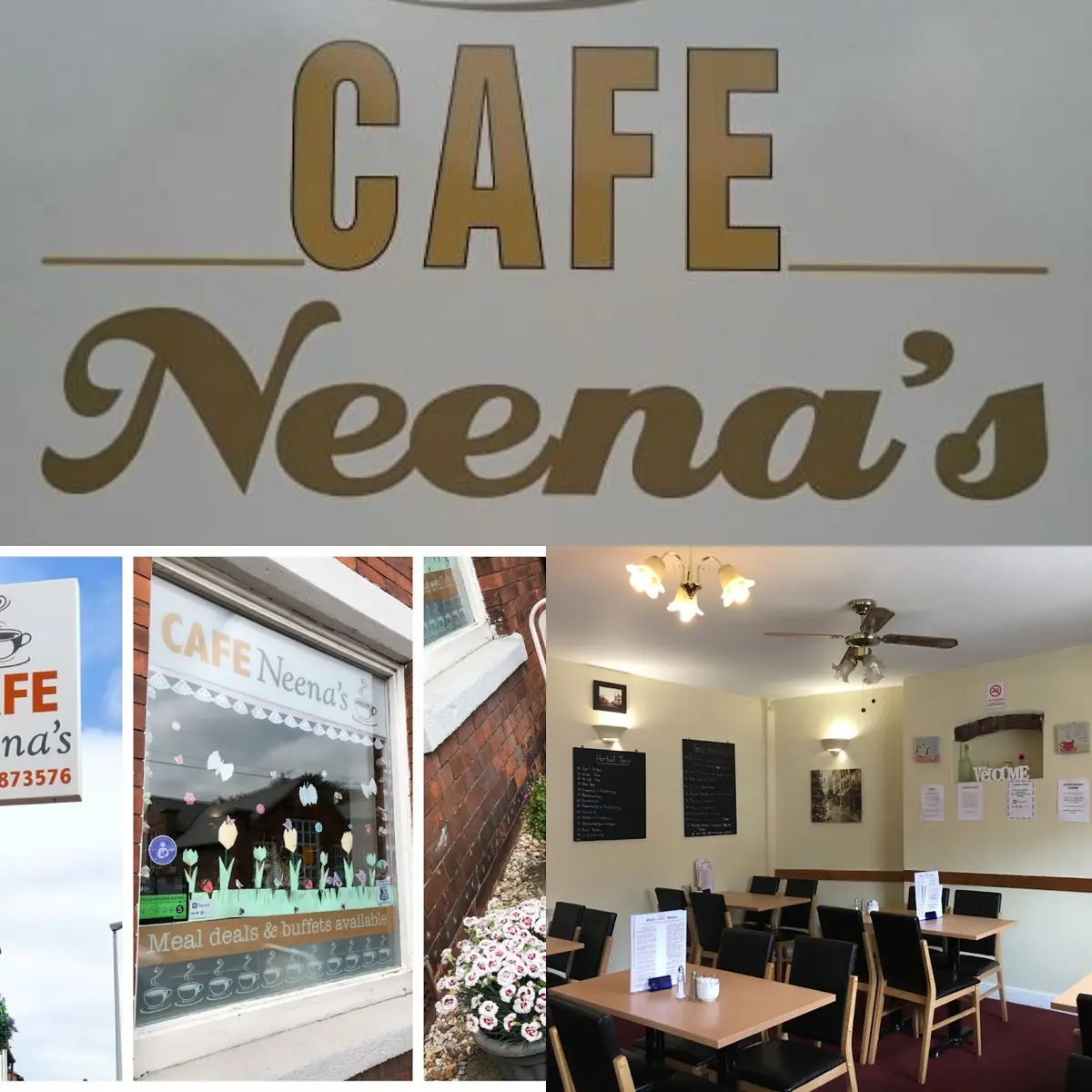 Inside Cafe Neena's, Chester Le Street