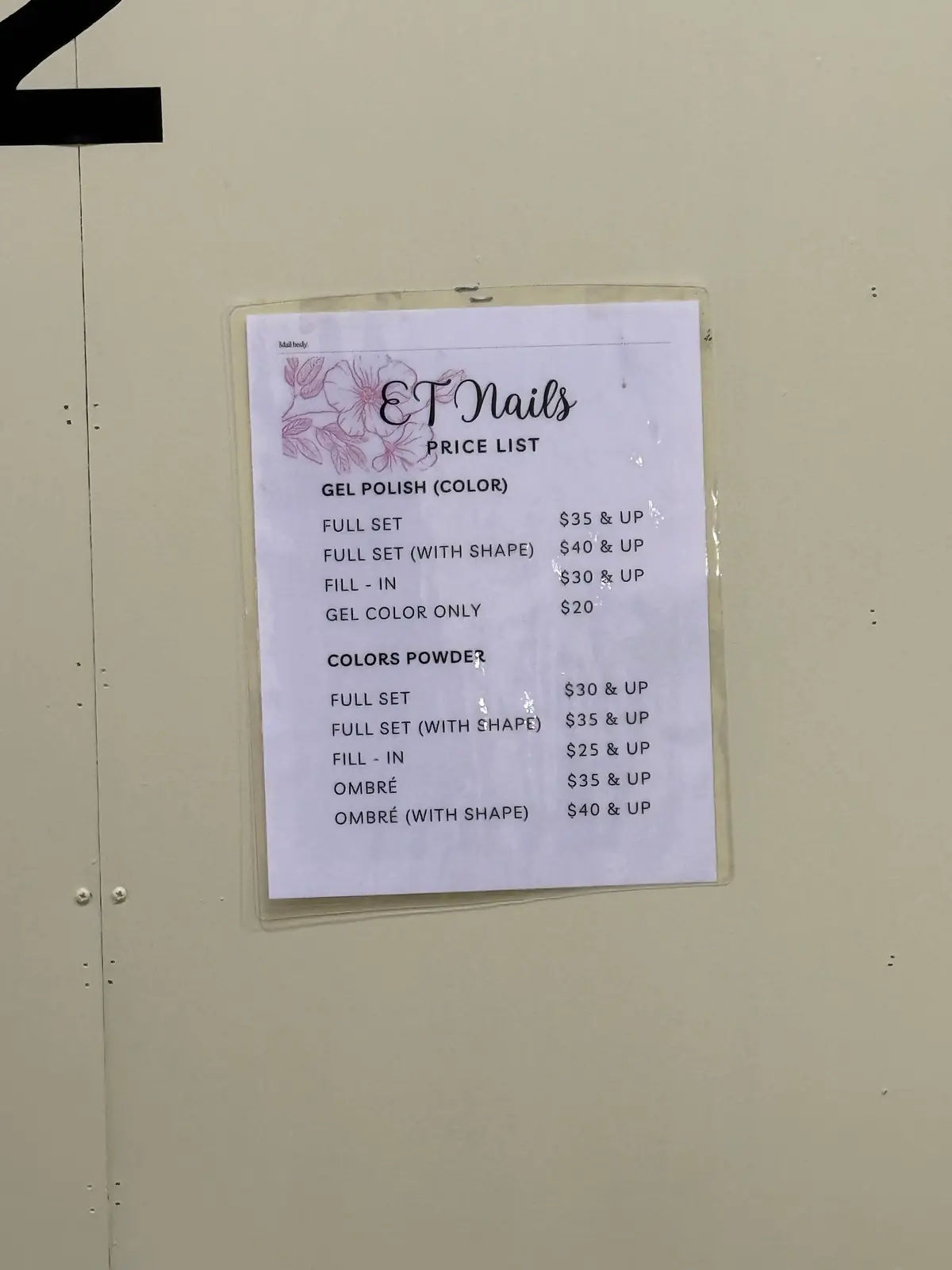 E.T. Nail & Spa photo (photo 3 of 3)
