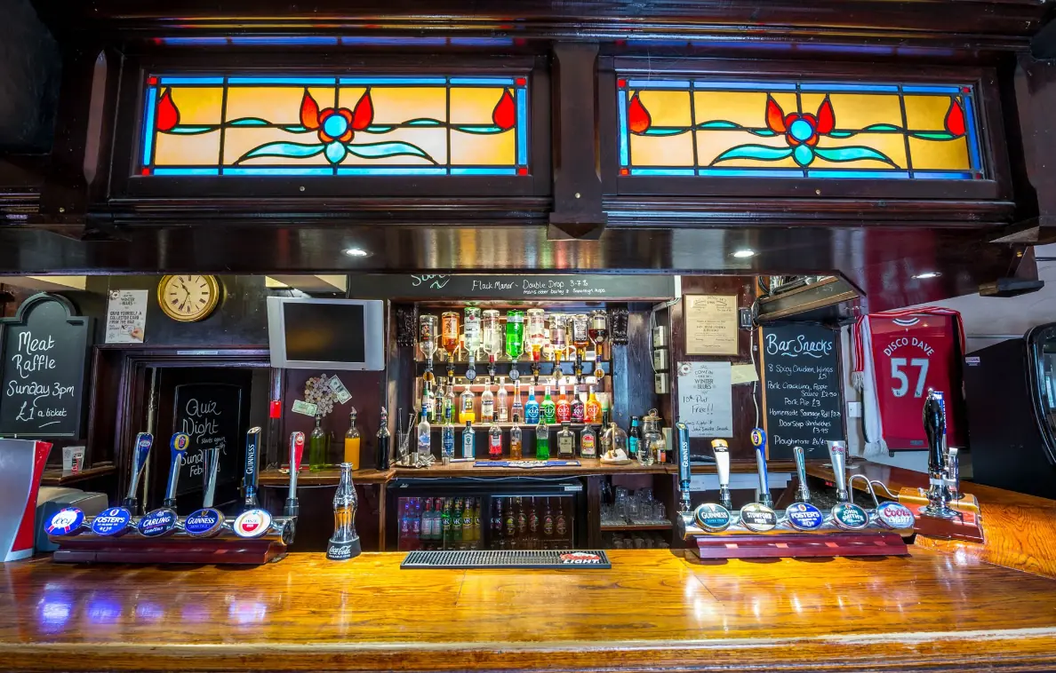 Inside The Queen Charlotte Inn, Andover