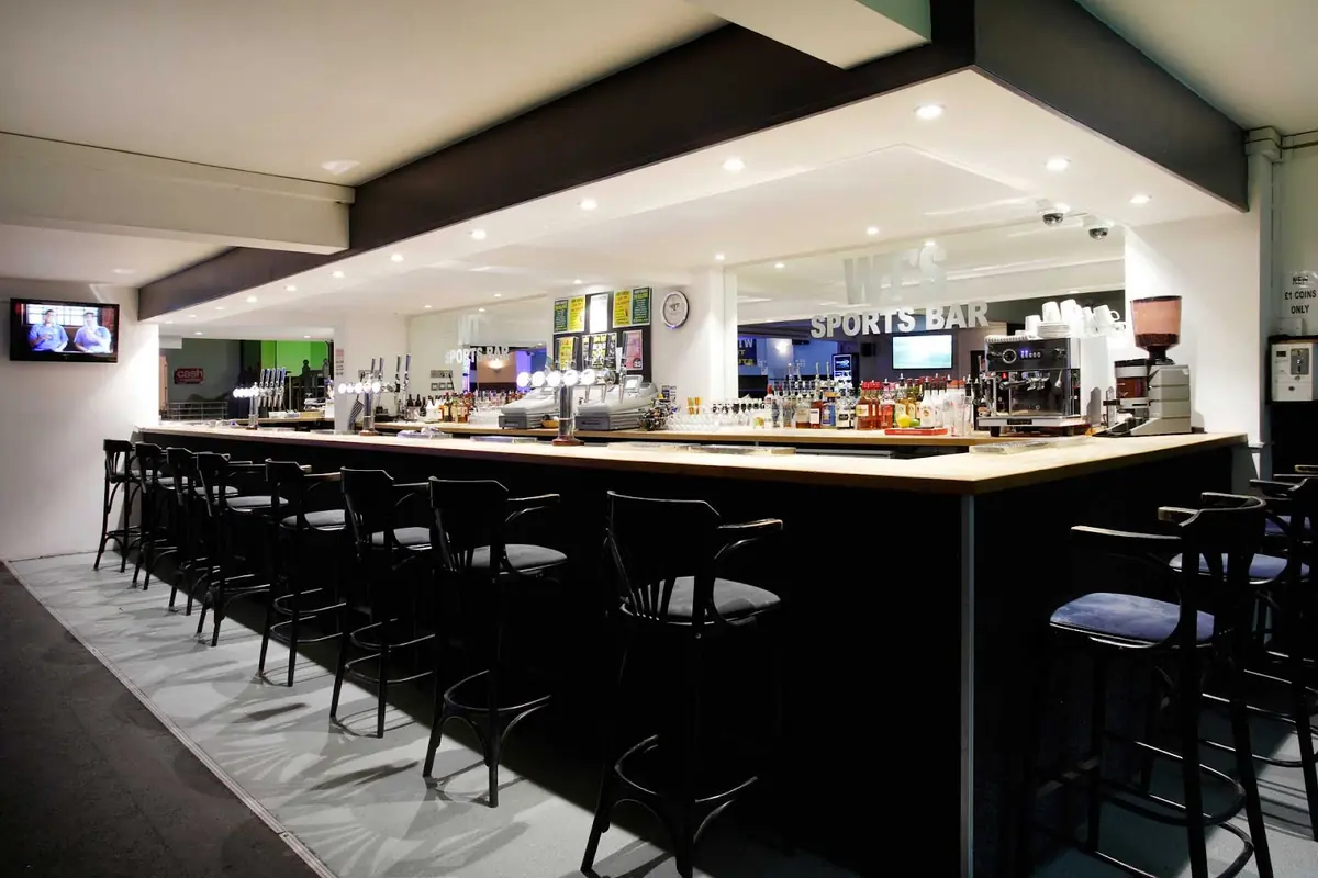 Inside WT's Sports Bar, Cambridge