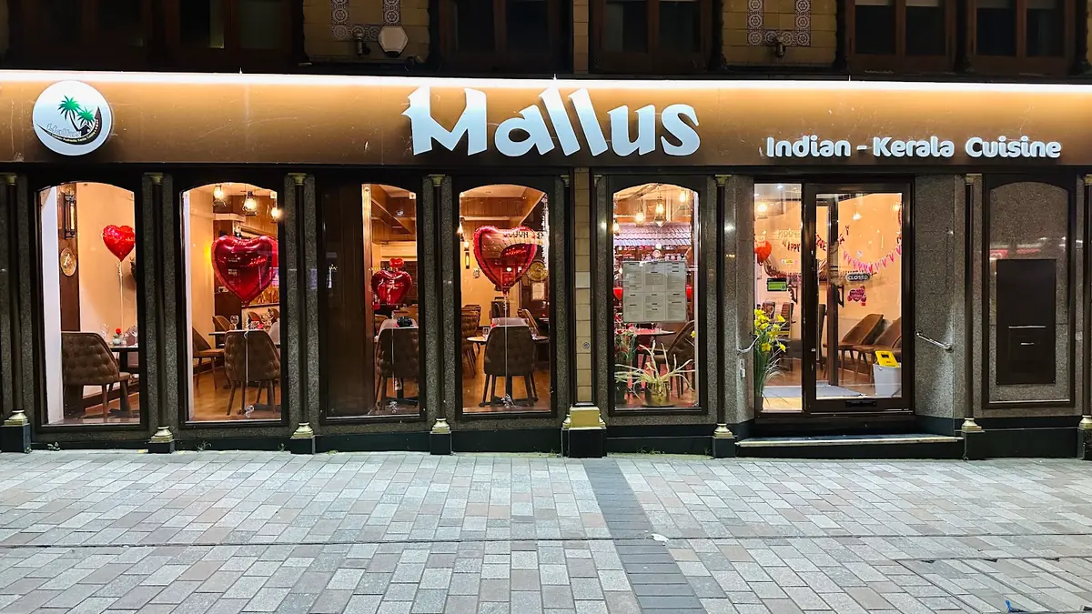 Inside Mallus Restaurant, Maidstone