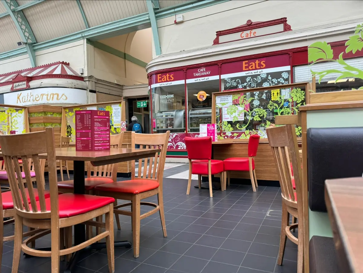 Inside Eats Cafe, Newcastle Upon Tyne