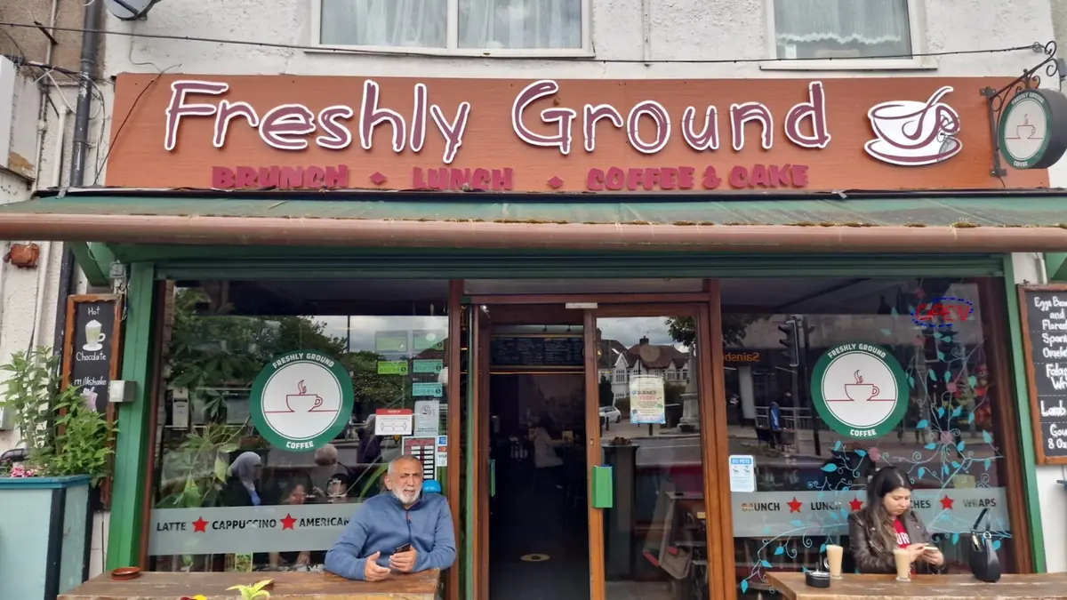 Inside Freshly Ground, Bristol
