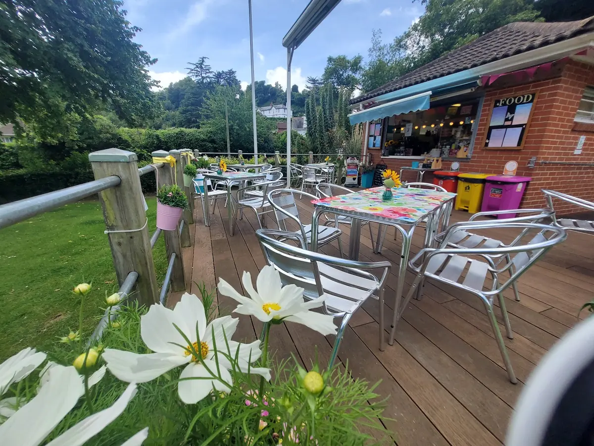 Inside Stoodley Meadow Community Cafe, Torquay