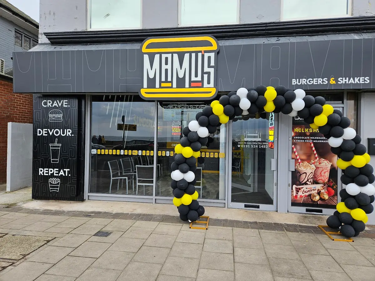 Inside Mamu's Burgers & Shakes, Sunderland