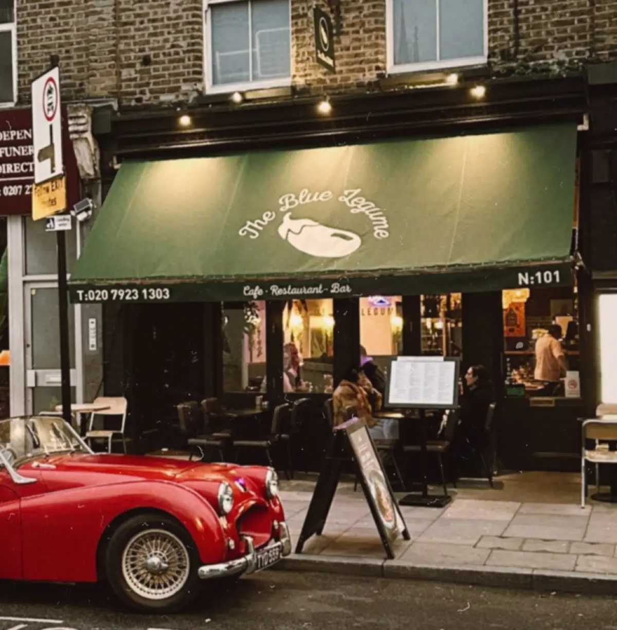 The Blue Legume — Restaurants in London