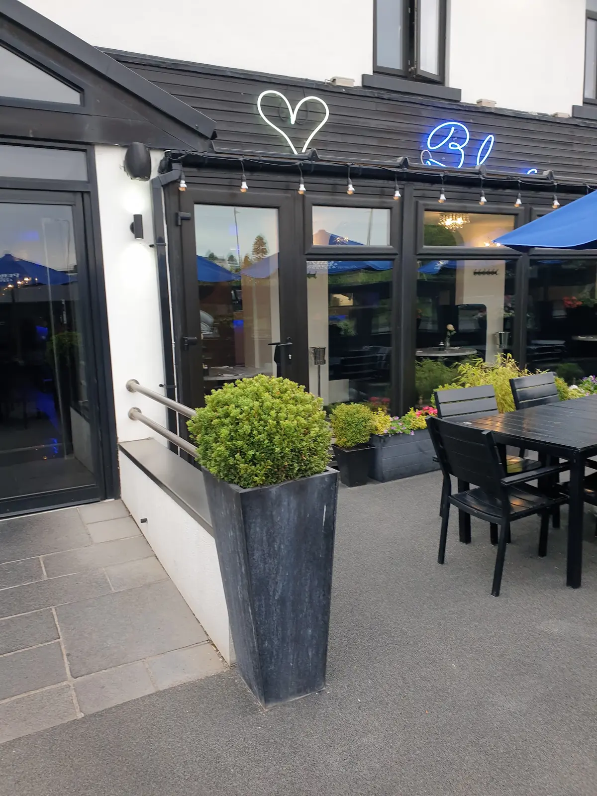 Inside Bar Blue Bistro, South Shields