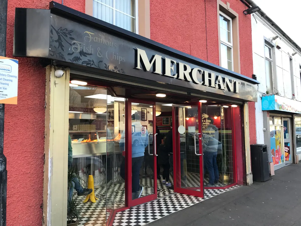 Merchant Fish and Chips Shop Broughshane — Restaurants in Ballymena