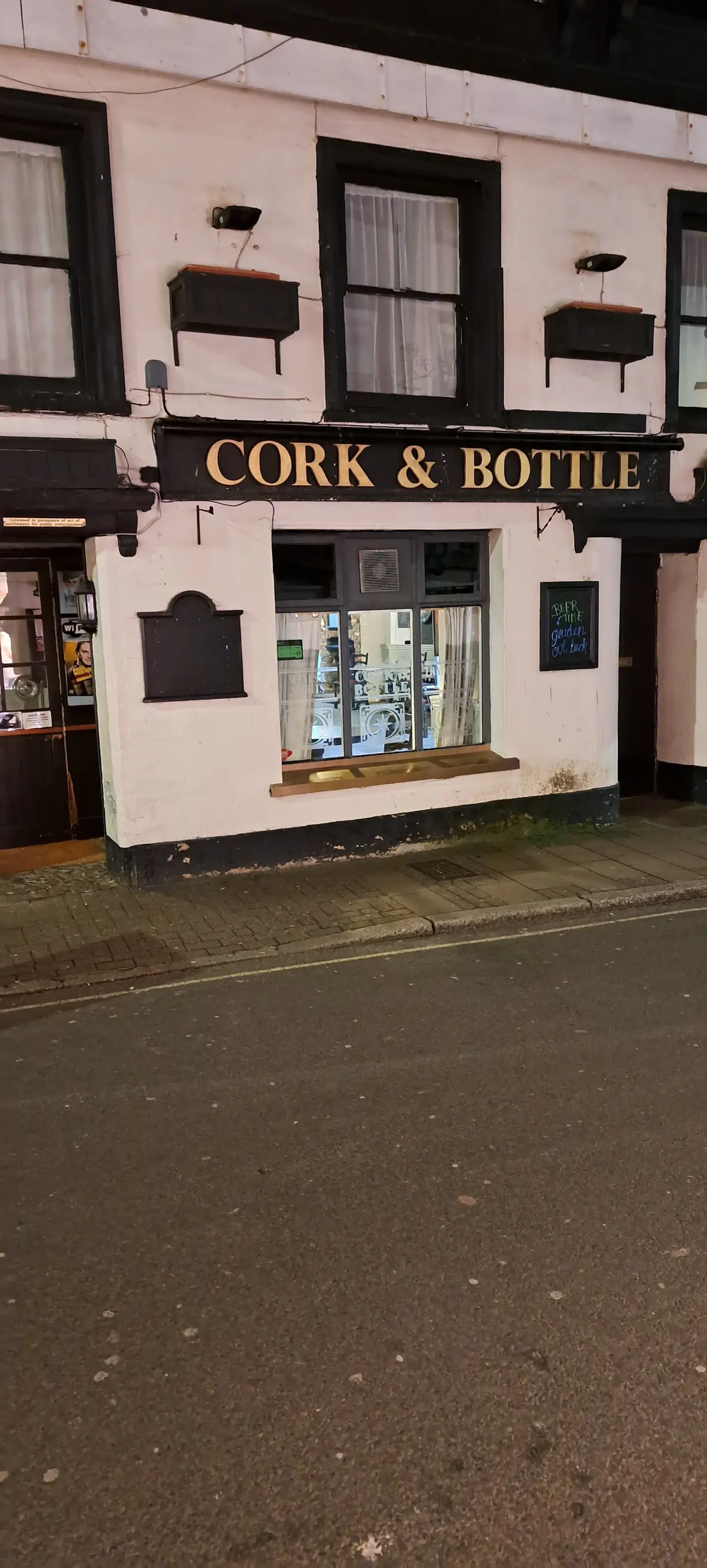 The Cork & Bottle — Bars in Barnstaple