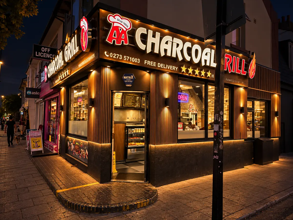 AA CHARCOAL GRILL — Restaurants in Brighton