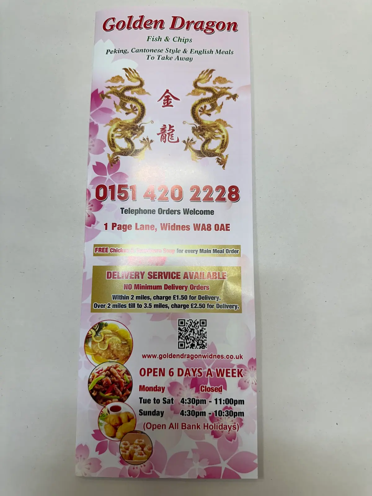 Golden Dragon - Chinese & EnglishTakeaway