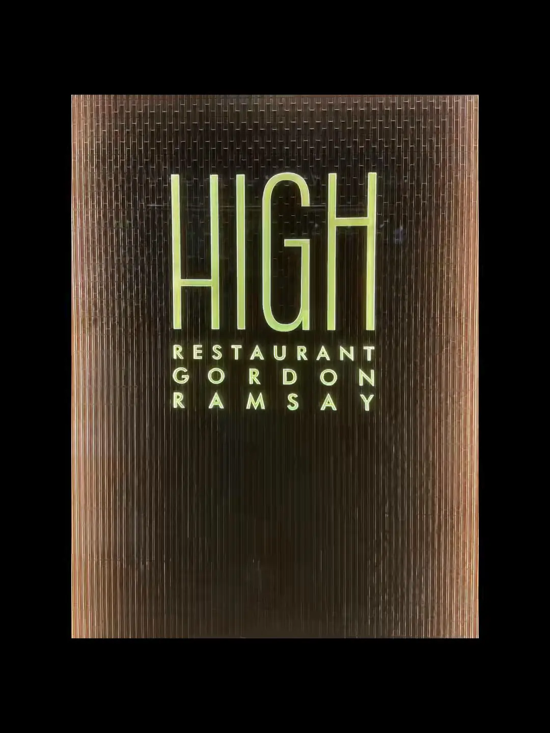 Restaurant Gordon Ramsay High photo (photo 2 of 3)