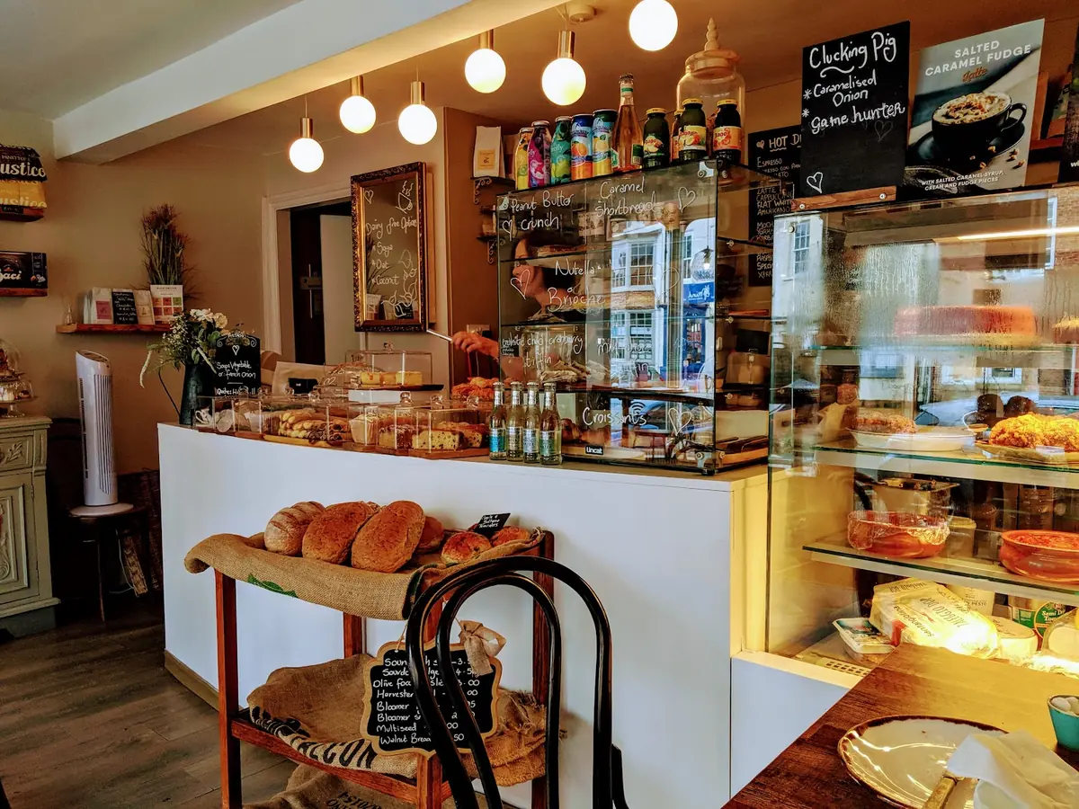 Inside Pistachio Bakery & Deli, Middlesbrough