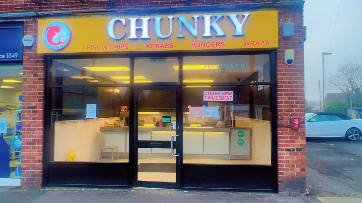 Inside Chunky Fish Bar, Gosport