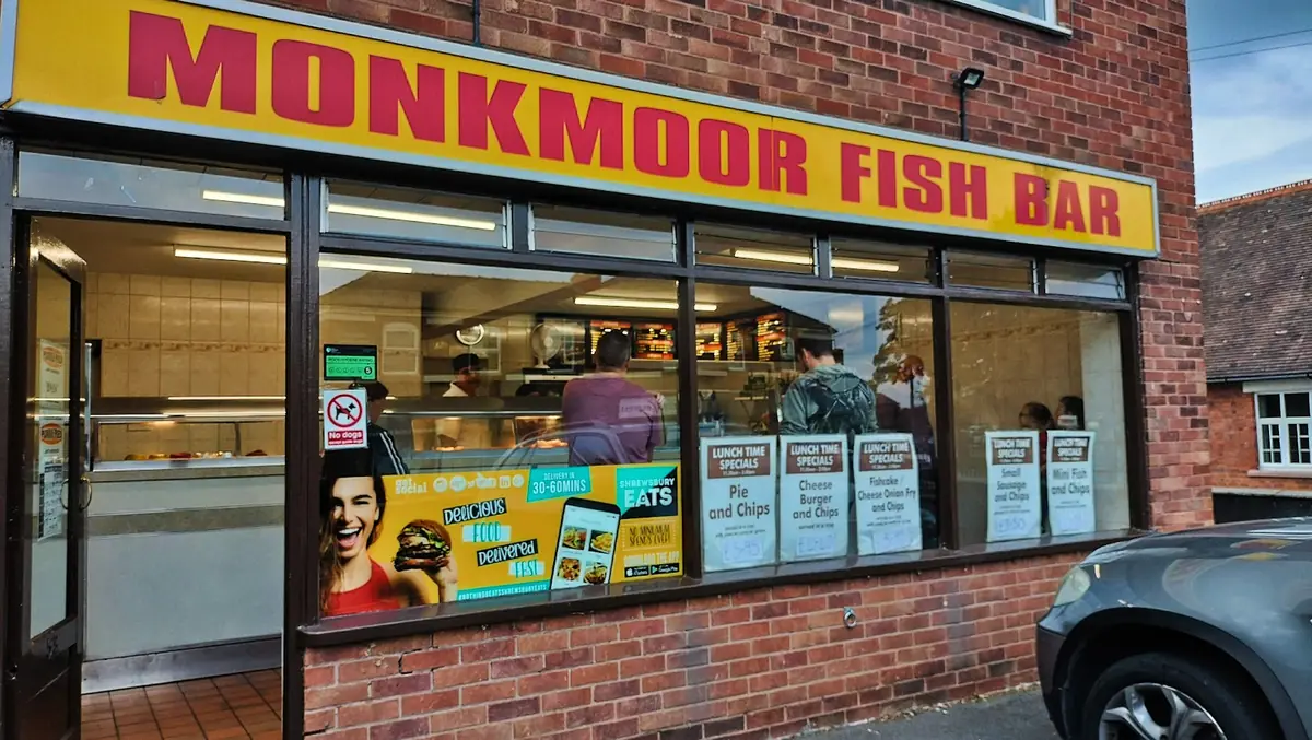 Monkmoor Fish Bar, Shrewsbury