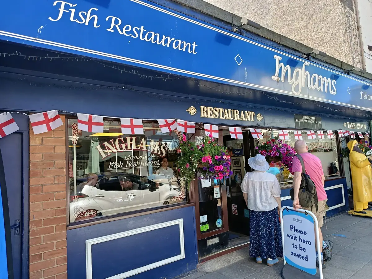 Inghams Fish Restaurant — Seafood restaurants in Filey