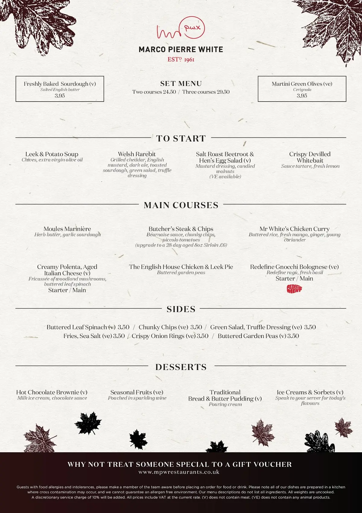 Marco Pierre White Steakhouse Bar & Grill Durham photo (photo 1 of 3)
