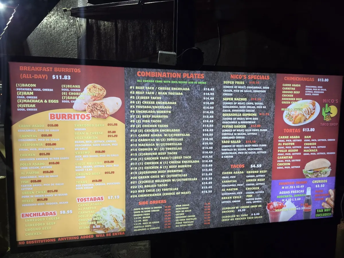 Nico's Taco Shop photo (photo 1 of 3)
