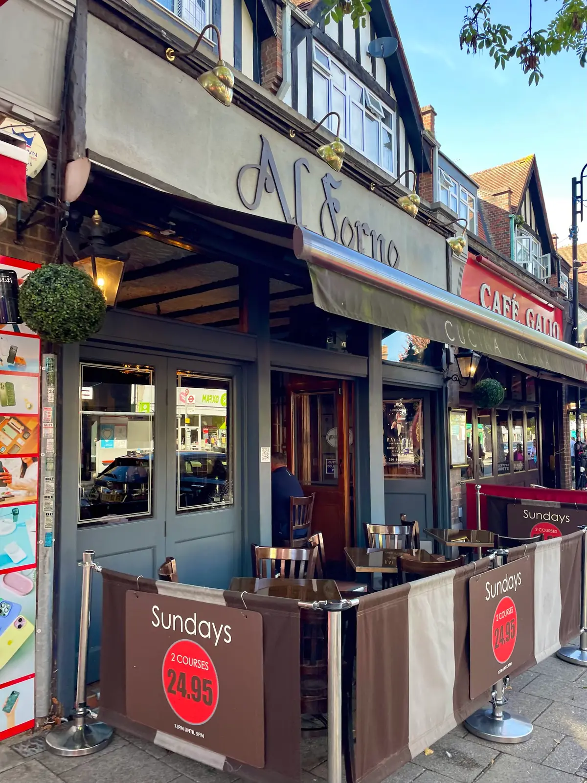 Al Forno — Italian Restaurants in New Malden