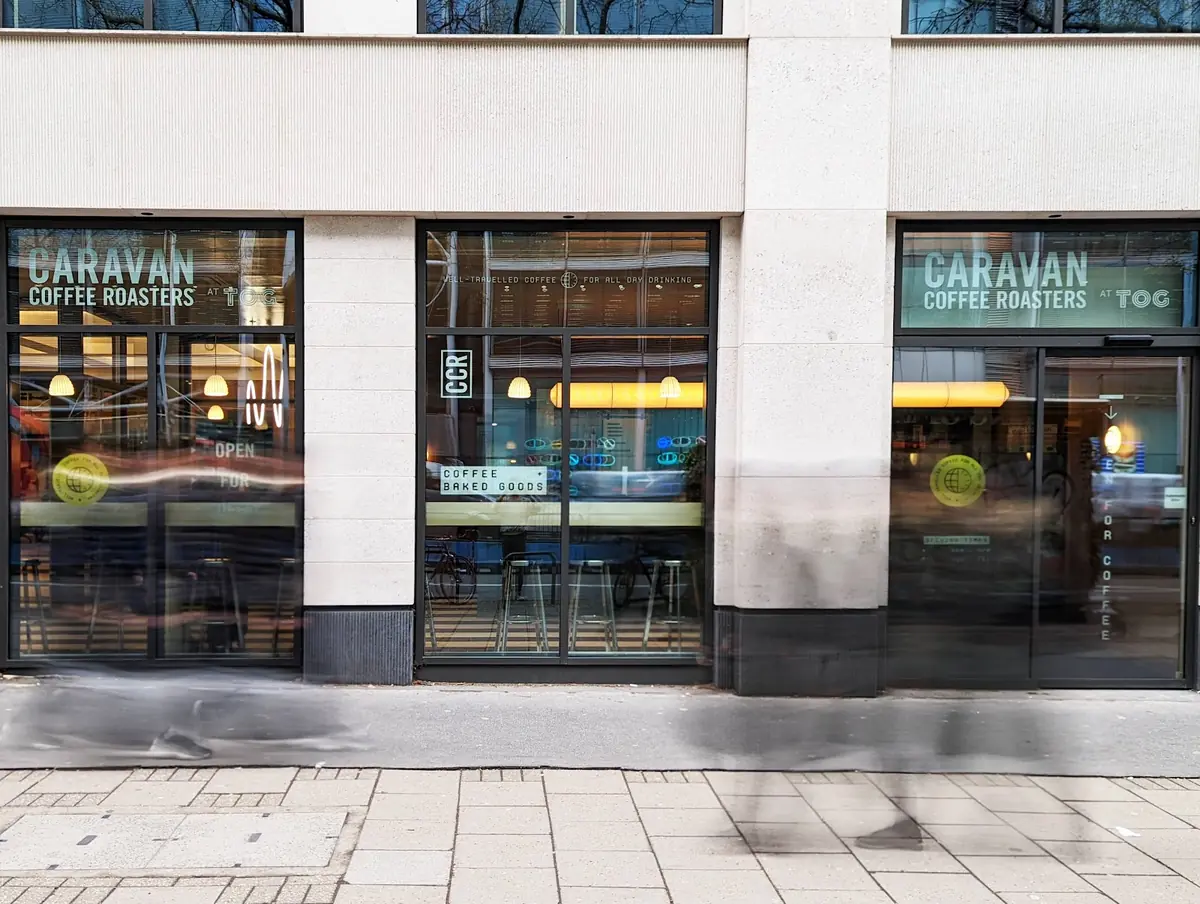 Caravan Coffee Roasters at Fora Euston Road — Coffee shops in London