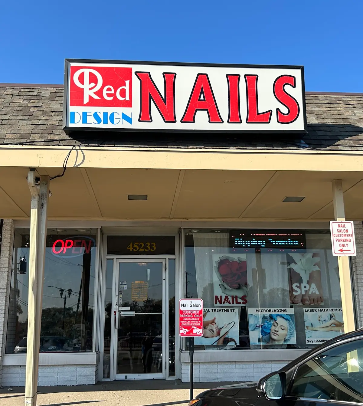 Red Design Nails — Nail Salons in Utica
