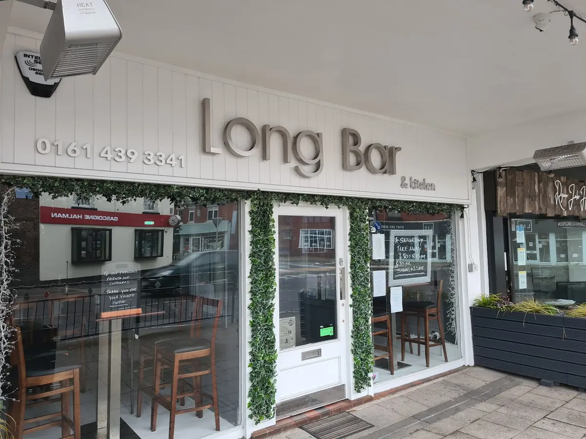Inside Long Bar, Stockport