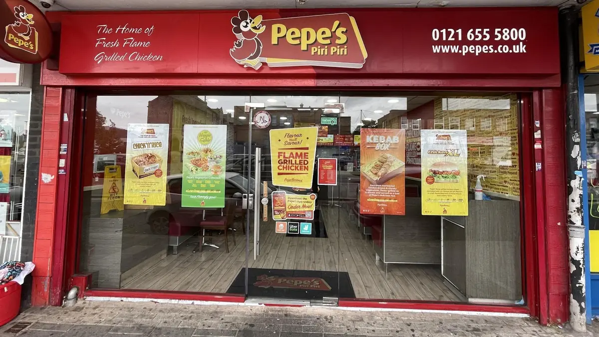 Inside Pepe's, Birmingham