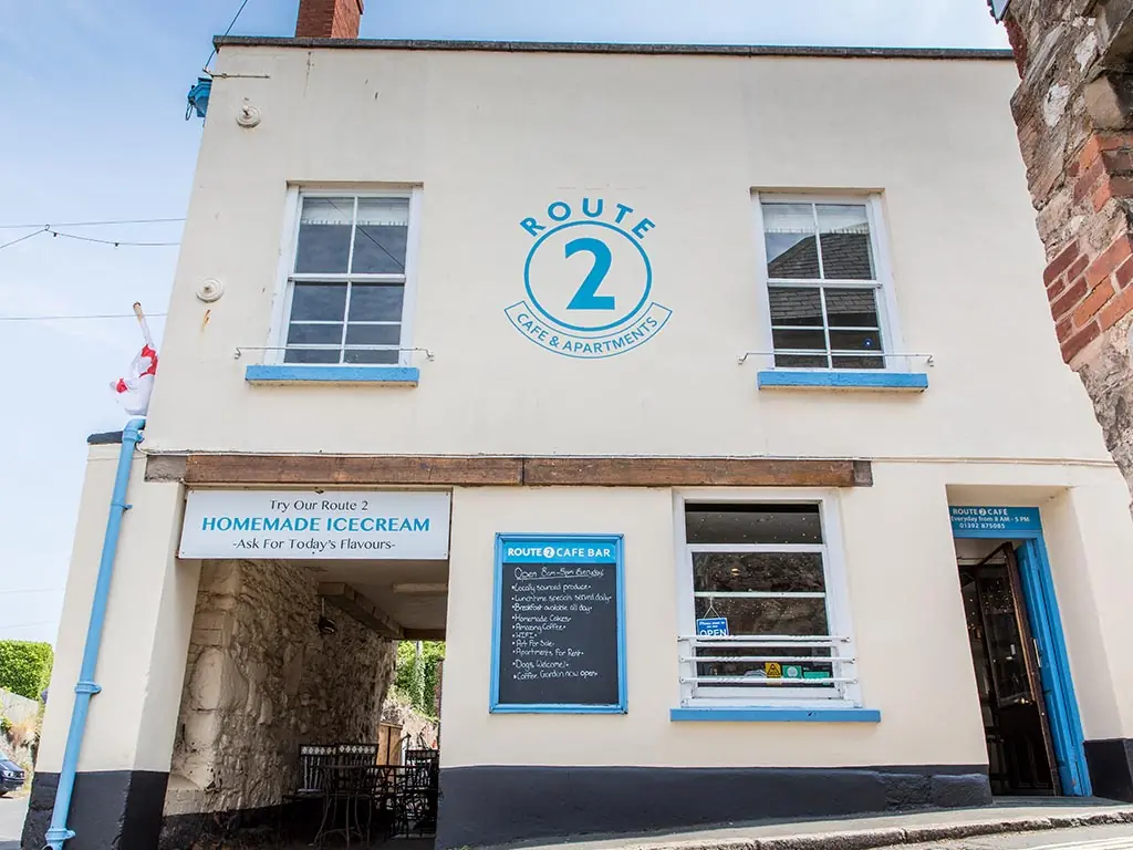 Route 2 Cafe Bar & Apartments — Cafes in Exeter