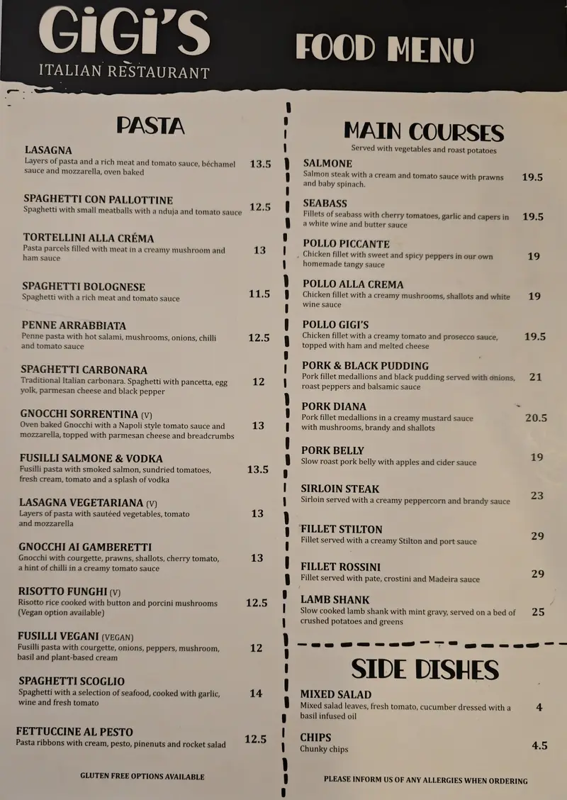 GiGi’s Italian Restaurant - Tarleton photo (photo 1 of 3)