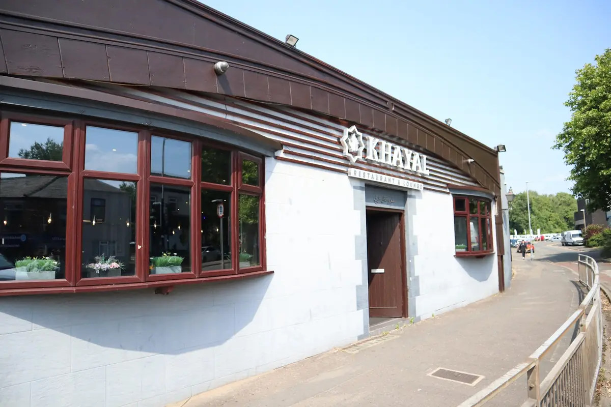 Inside Khayal Restaurant & lounge, Preston
