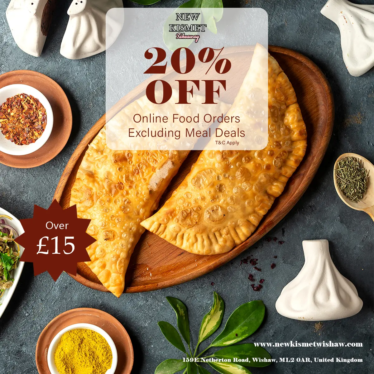 New Kismet Takeaway — Indian restaurants in Wishaw