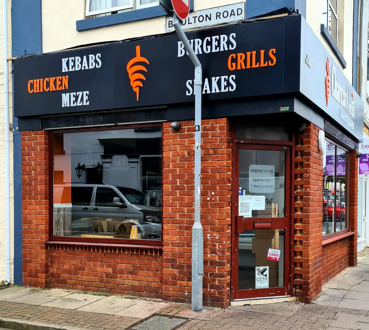 Inside The Charcoal Grill, Southsea
