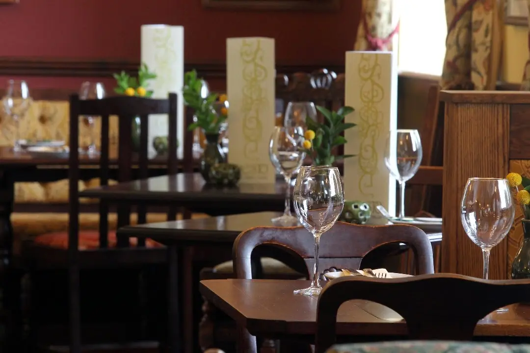 Inside Pesto at the Axe & Compass, Hinckley