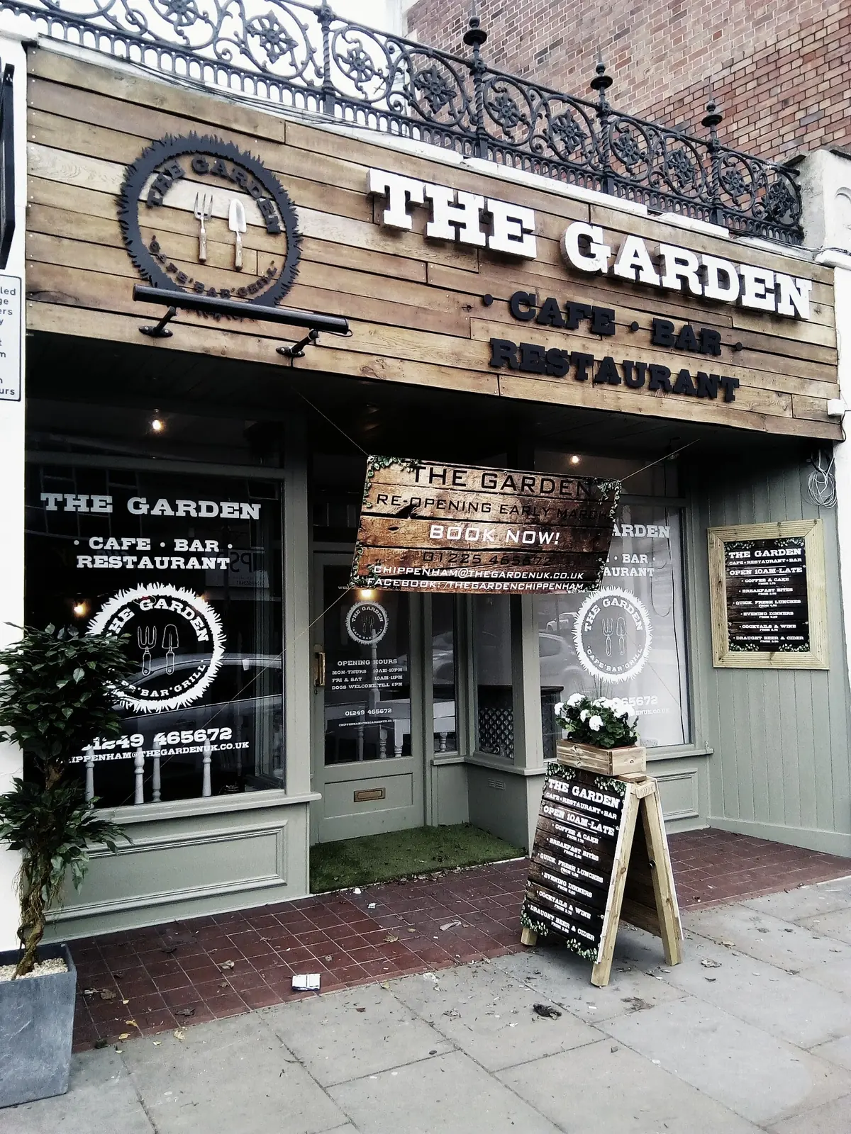 The Garden — Restaurants in Chippenham