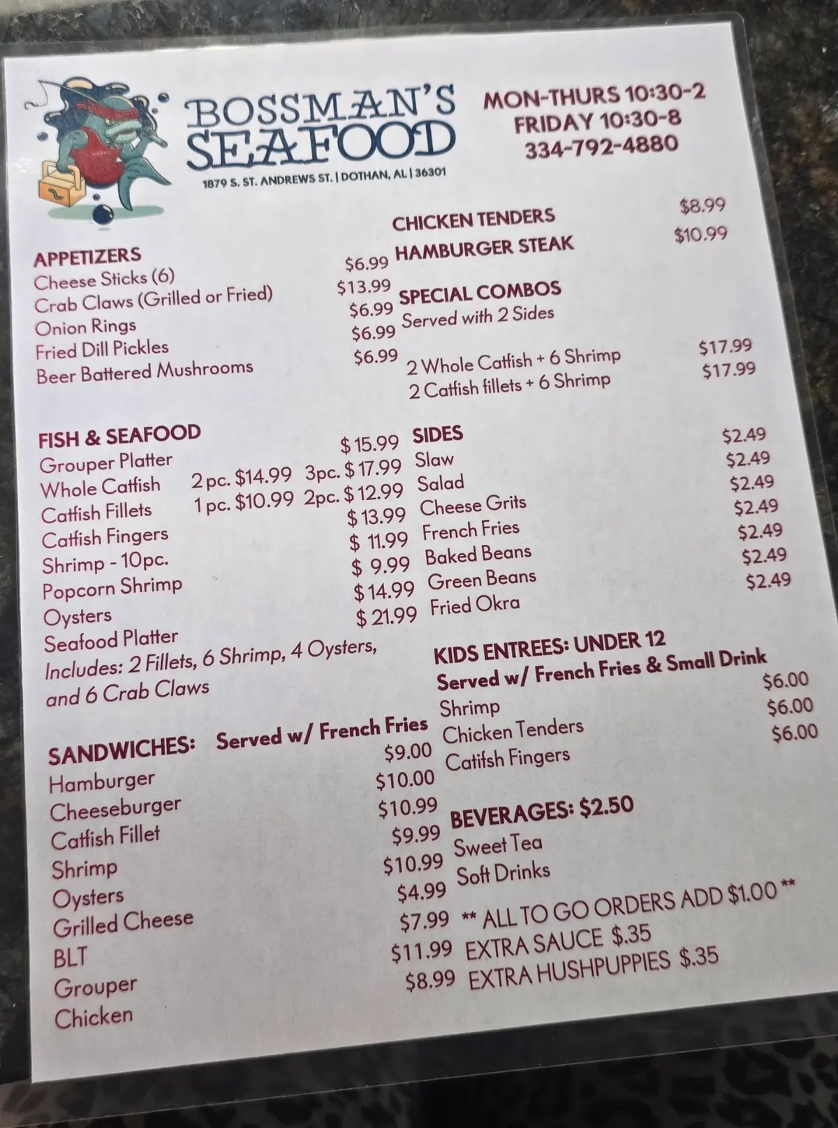 Bossmans Seafood photo (photo 1 of 2)