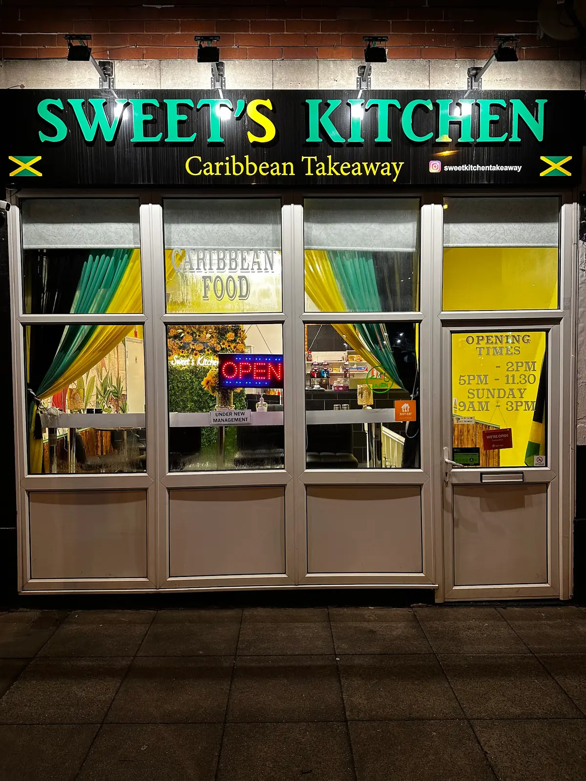 Inside Sweet's kitchen, Walsall
