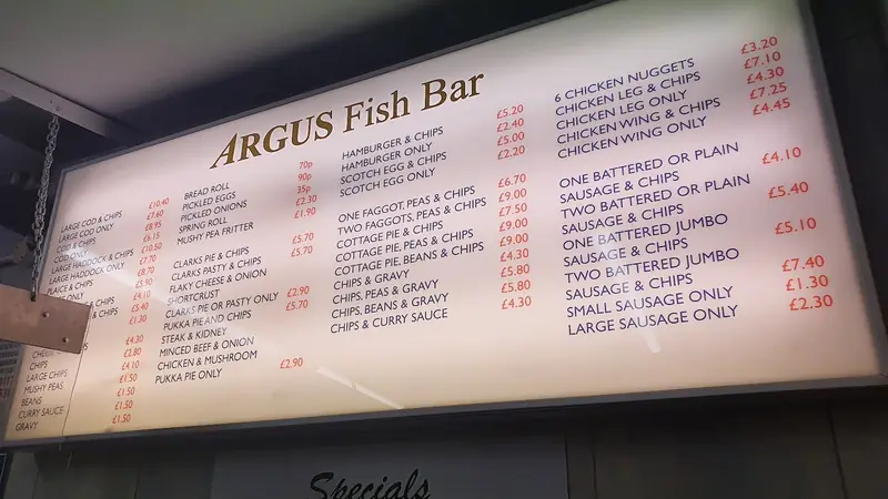 Argus Fish Bar photo (photo 1 of 3)