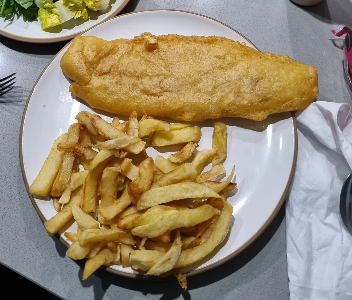 Inside Ken's Takeaway, Prescot