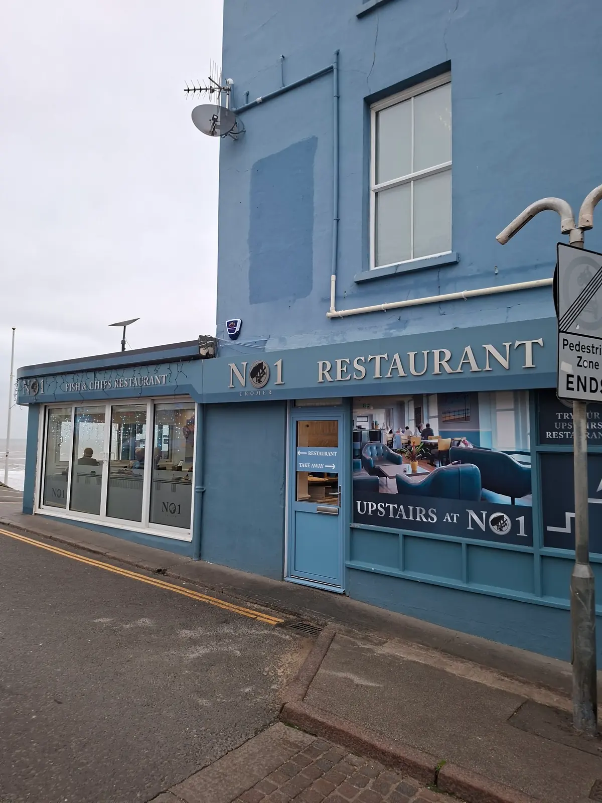 No1 Cromer Downstairs Restaurant