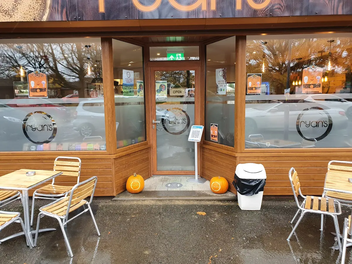Inside Ryans Cafe, Northampton