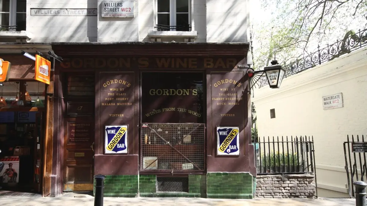 Gordon's Wine Bar — Wine bars in London