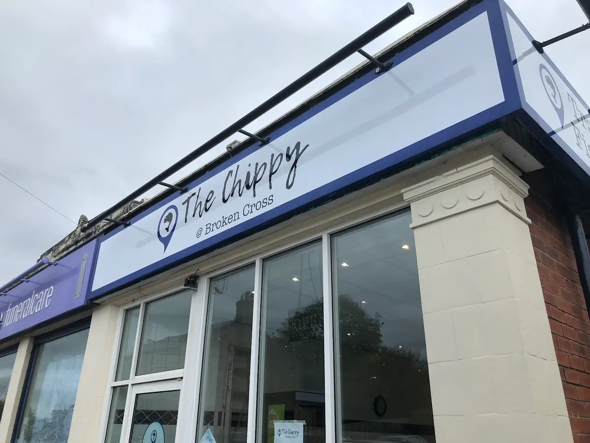 The Chippy Broken Cross