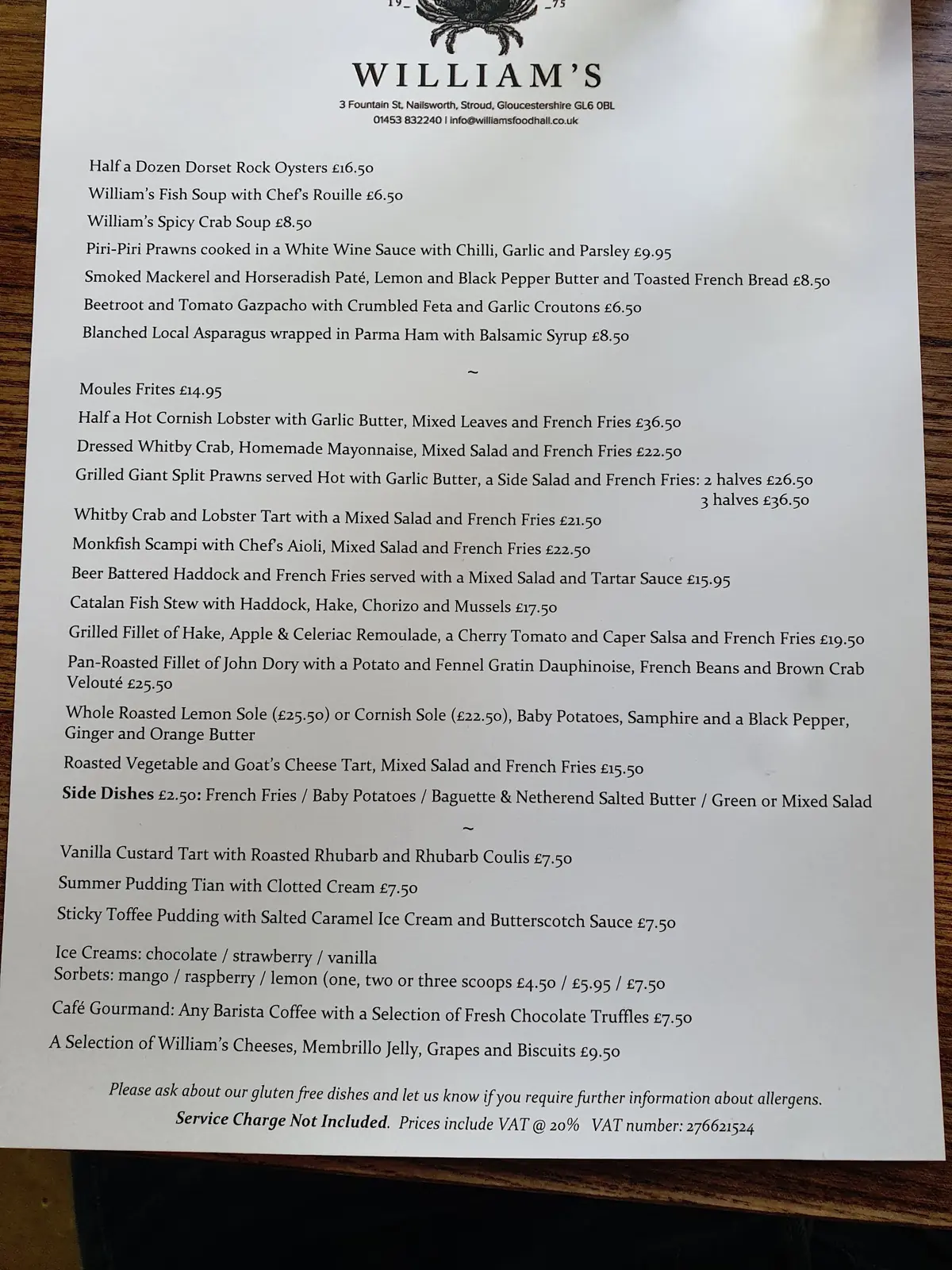 William's, Nailsworth photo (photo 1 of 3)