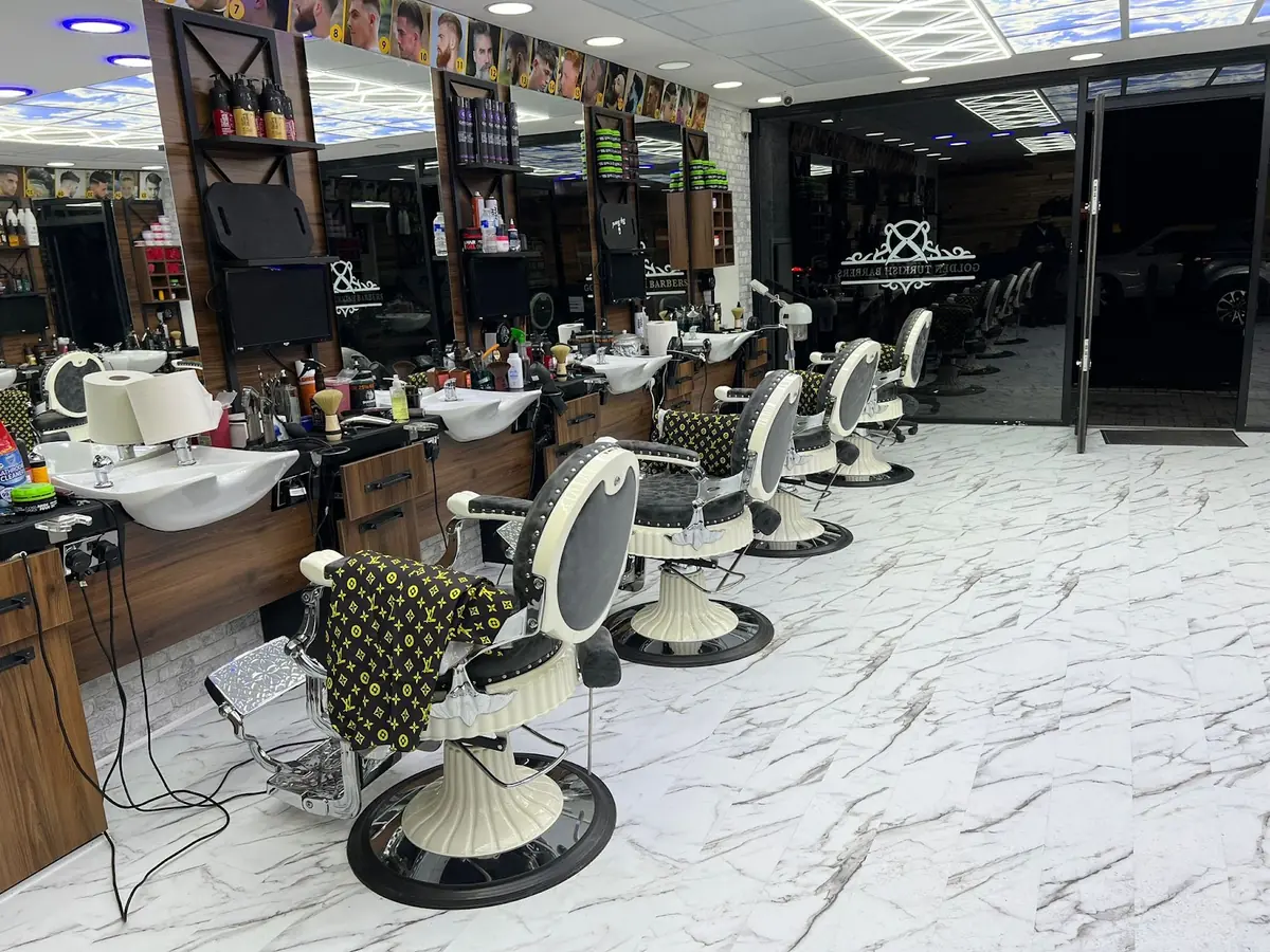 Golden Turkish barbers photo (photo 2 of 7)