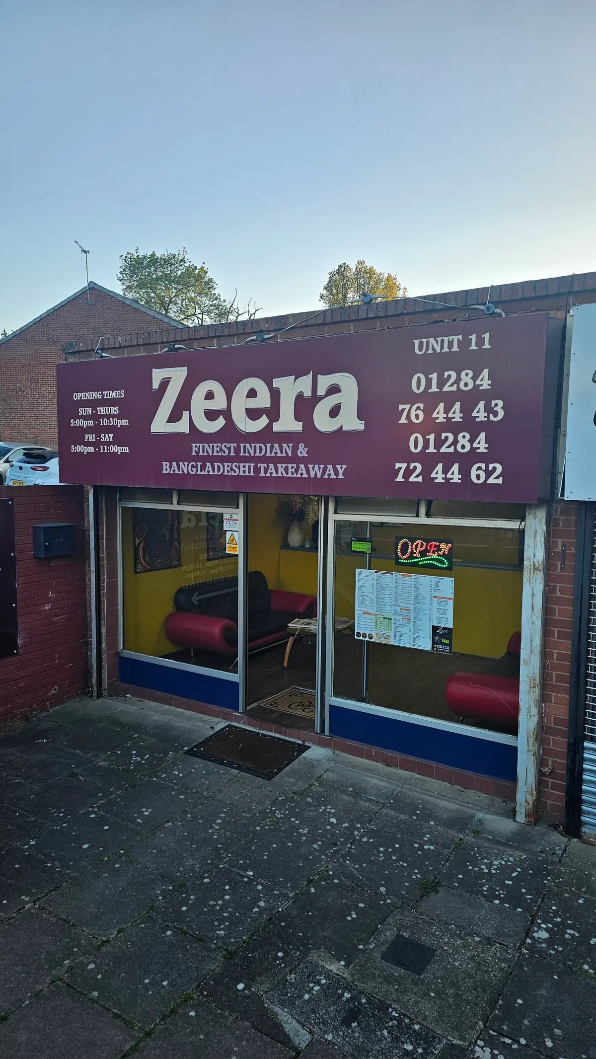 Zeera Indian Takeaway Bury St. Edmunds — Indian Restaurants in Bury Saint Edmunds